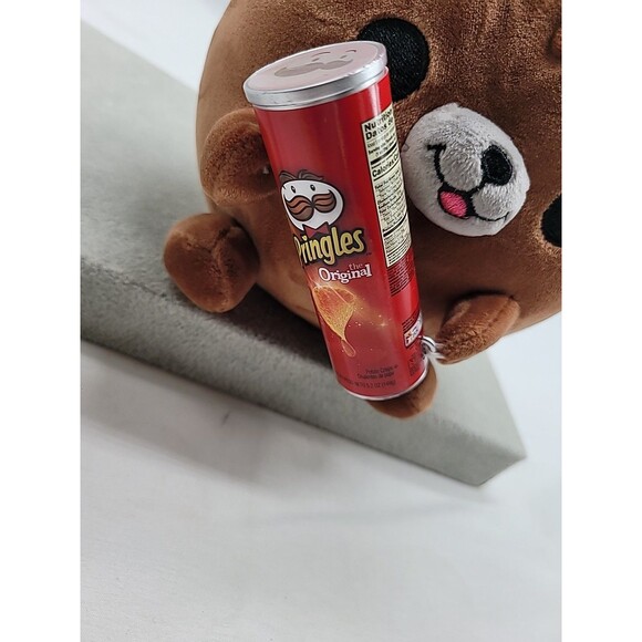 ZURU Snackles Terry Bear w/ Pringles Chips 5" Mini Brands Stuffed Animal Plush - Picture 2 of 15